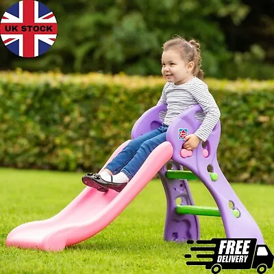 £62.39 • Buy Folding Pink Climb 'n' Slide Childrens Kids Outdoor Garden Fun Toy Activity UK