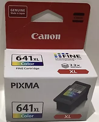 Genuine Canon CL-641XL Ink For PIXMA MG2160 MG2260 MG3260 MG3560 MG3660 MG4260 + • $40