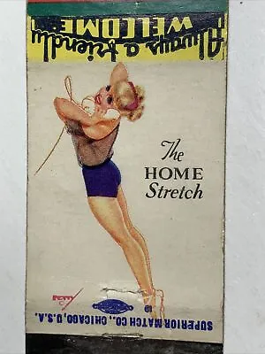 Pin Up Matchbook Cover Girl ￼ Cleveland Ohio Kolds Café Beer Liquor Petty Art￼ • $4.88