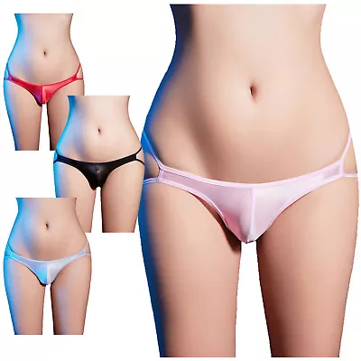 UK Mens Open Butt T-back Low Rise Jockstrap Thong G-string Underwear Underpants • £7.99