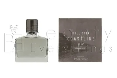 Hollister Coastline 1.7oz / 50ml Eau De Cologne Spray NIB Sealed For Men • £28.21