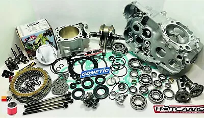 YFZ450 YFZ 450 Crank Cases Rebuild Hotcams Valves Complete Top Bottom End Kit • $2499.99