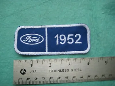 Ford 1952 Service  Parts Dealer   Uniform  Patch • $9.99