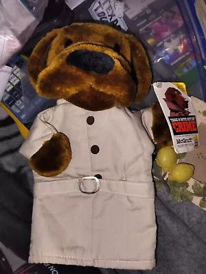 Vintage McGruff The Crime Dog Plush Stuffed Animal DARE Bite Out Of Crime 12  • $23