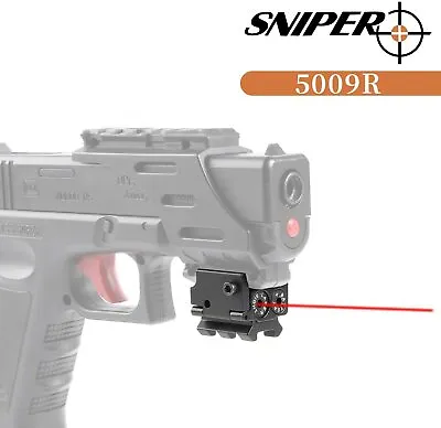 Mini Red Dot Sight Laser W/ Rail Mount F/ Pistol Handgun Low Profile Rifle US   • $15.99