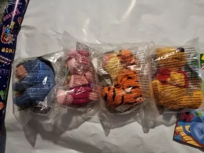 Mcdonalds 1998 Disney Winnie The Pooh Set Sealed Happy Meal Toys Vintage  • £11.25