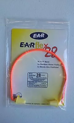 3M E-A-Rflex 28 Semi-Aural Hearing Protector NRR 28 - 3201000 Hi Viz Band  • $5.95