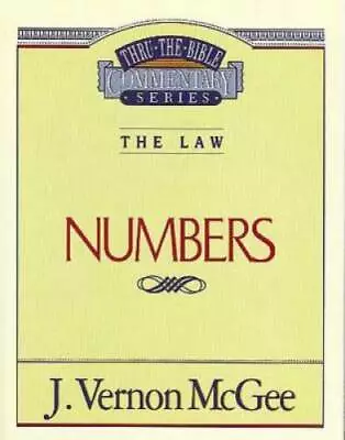 Numbers (Thru The Bible) - Paperback By McGee J. Vernon - GOOD • $3.93