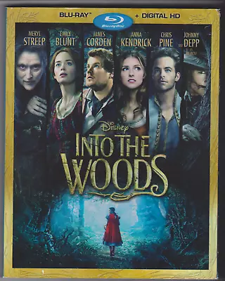 Into The Woods (Blu-ray) + Box Sleeve • £6.97