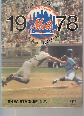New York Mets 1978 Official MLB Team Yearbook Lot C • $49.95