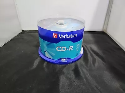 Verbatim CD-R 700MB 80 Minute 52X Recordable Disc - 50 Pack Spindle • $18