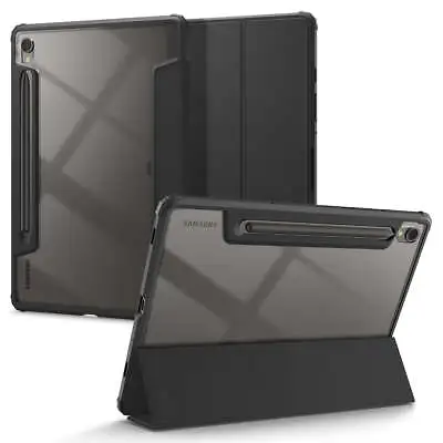 For Samsung Galaxy Tab S9/ Plus Case SPIGEN Ultra Hybrid Pro Flip Clear PC Cover • $89.99