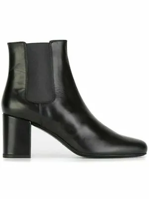 Saint Laurent Ankle Boots Booties High Heel Court Shoes 355 • $1165.02