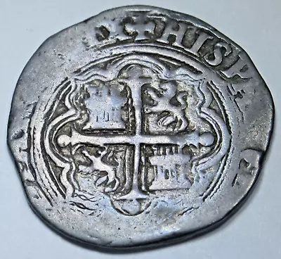 1500's Philip II Mexico Silver 1 Reales Genuine Antique Colonial Pirate Cob Coin • $289.95