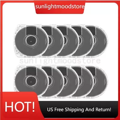 $6.59 • Buy 5-50 Replacement Transparent UMD Game Disc Case Shell For Sony PSP1000/2000/3000