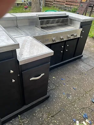 $3500 • Buy Outdoor Barbeque Island BBQ Grill Outdoor Kitchen