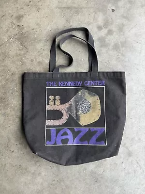 Vintage The Kennedy Center New York Jazz Tote Bag Black • $15