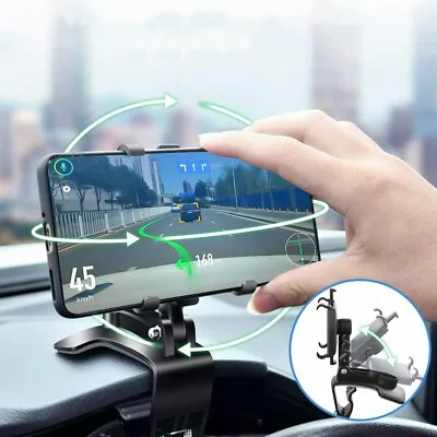 Car Dashboard Mount Cradle Holder Stand For Mobile Cell Phone GPS Accessories • $16.14