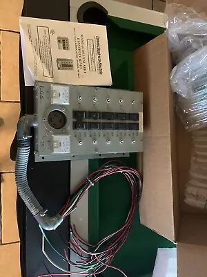 Connecticut Electric EmerGen #10-7501 Manual Transfer Switch 30 Amp 10 Circuit • $165