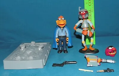STAR WARS The Muppets Animal Boba Fett Han Solo Link Lando Scooter - Disney • $44.99