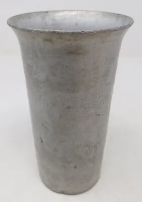 Everlast Tumbler Cup Silvercrest Aluminum #987 3” X 5” Vintage 1952 Hand Forged • $6