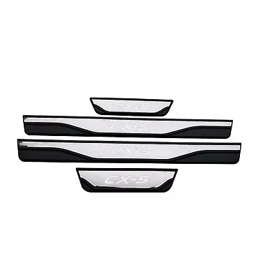 For Mazda CX-5 CX5 Accessories Auto Flash Door Sill Protector Scuff Plate Trims • $72.36