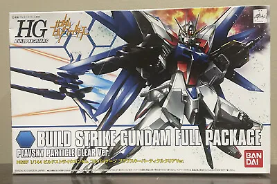 $35 • Buy BANDAI HGBF Build Strike Gundam Full Package Plavsky Particle Clear Ver. 1/144