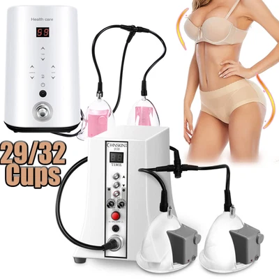 $76.01 • Buy Breast Enlargement Butt Lift Vacuum Therapy Cupping Body Massage Beauty Machine