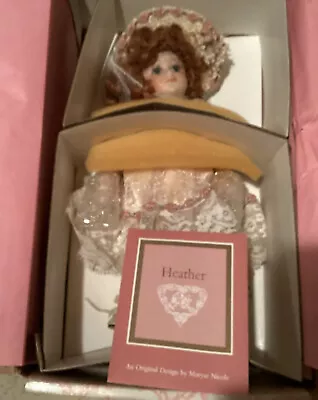 Maryse Nicole Frankin Heirloom Bisque Doll  HEATHER New In Box • $39