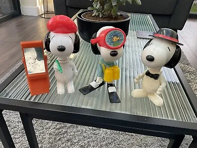 Vintage McDonalds Toy - Large 7 Inch Snoopy X 3 • £9.99