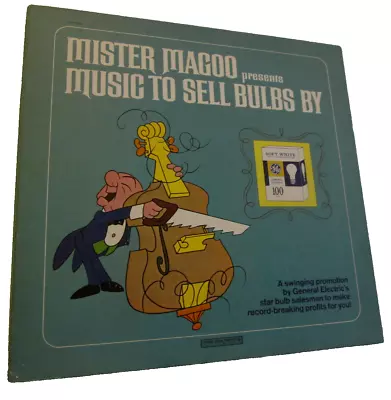 Rare 1964 MR MAGOO Music To Sell Bulbs By LP GE General Electric TV AD Cartoon • $22.22