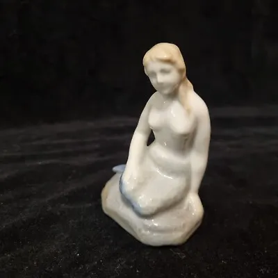 Small Porcelain Mermaid Figurine Copenhagen • £7