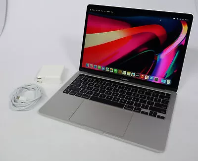 Apple MacBook Pro 13-Inch 2020 M1 256GB SSD 8GB RAM Silver Sonoma 1 Cycle • $629.99