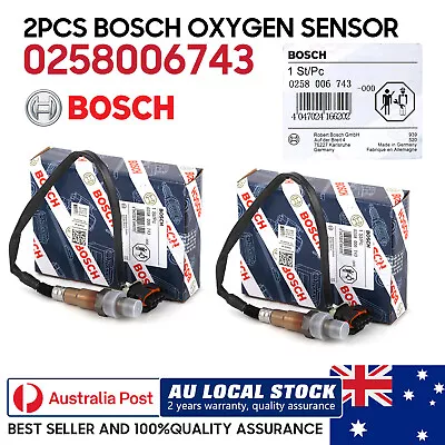 2* Genuine 4 Wire Oxygen Sensor For Holden Commodore V6 VZ VE OE POST CAT • $87.78