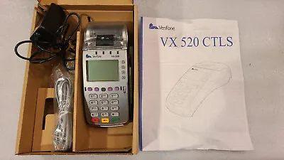 Verifone VX520   Unlocked  Credit Card POS Terminal  W/ Swipe EMV Chip Reader • $17.99