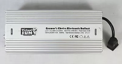 Virtual Sun Hydroponics Grower's Choice Electronic Ballast 1000-Watt 120/240Volt • $45