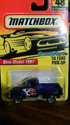 Matchbox 1997 '56 Ford Pick-Up  # 48 - Superfast - New Model - Free Shipping • $7.50