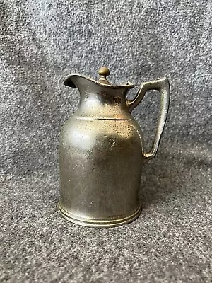 Vintage Stanley Insulating Co. Cold Cream Hot Water Tea Or Coffee Pitcher • $14.97