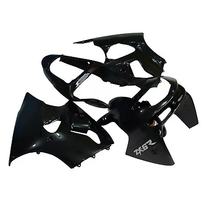 Black ABS Fairings For Kawasaki ZX-6R ZX600G 98 99 1998 1999 Ninja Zx6r Bodywork • $366.95