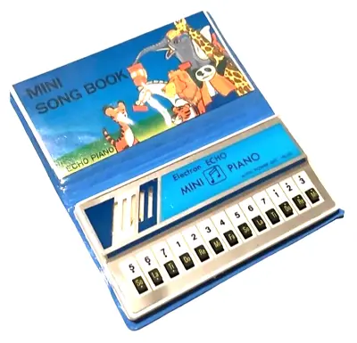 VINTAGE ELECTRON ECHO 80's MINI PIANO SONG BOOK; WORKING CONDITION • $39.69