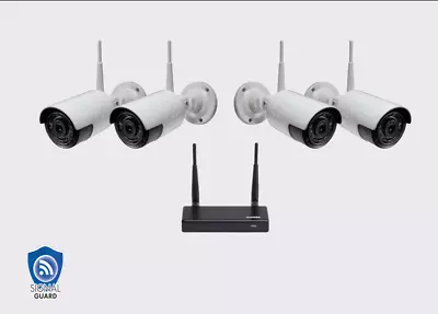 4 X Lorex 1080p HD Wireless CCTV Security Camera LWU3720 SERIES LWU3724 • $39.95