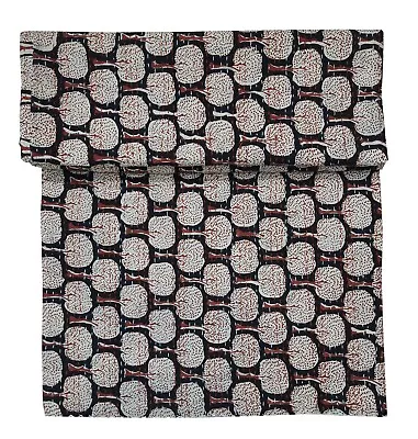 Indian Handmade Vintage Throw Blanket Bedspread Cotton Kantha Quilt Hand Block • £47.99
