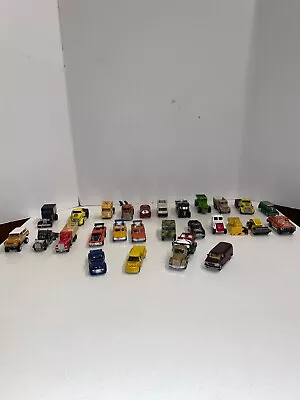 Vintage Lot Of 28 Old School Trucks  Hot Wheels Matchbox And Others Nice! • $16.99