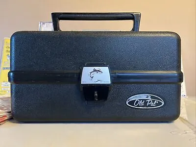 Vintage Old Pal Tackle Box PF-2000-Almost New 1970's Filled With Accessories • $74.99