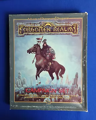 Forgotten Realms Campaign Set - AD&D Box Set (Complete) • $129.99