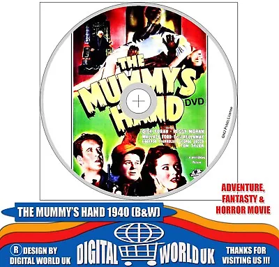 £2.80 • Buy THE MUMMY'S HAND 1940 (B&W), Classic Horror Movie DVD, Dick Foran & Peggy Moran