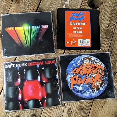 Daft Punk CD Single Bundle X4: Digital Love Around The World One More Time • $18.59