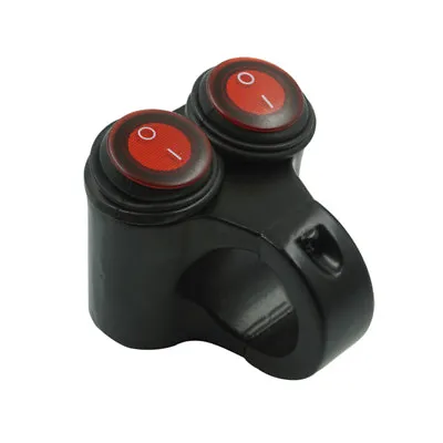 7/8  Motorcycle ATV Handlebar Control Switches ON OFF Headlight Fog Light Switch • $15.97