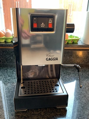 £375 • Buy GAGGIA CLASSIC 2002 1425w Bottomless Portafilter & Upgraded RANCILLIO Steam Wand