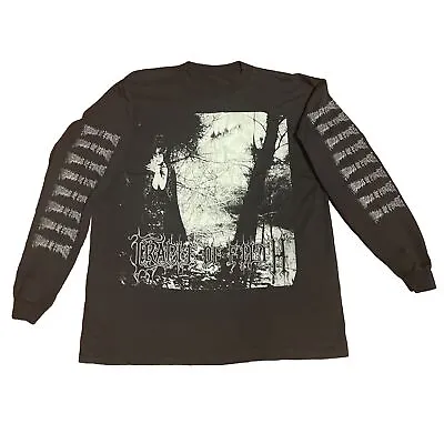 Vintage CRADLE OF FILTH XL L/S Dusk And Her Embrace/Litanies Of Domination Shirt • $100